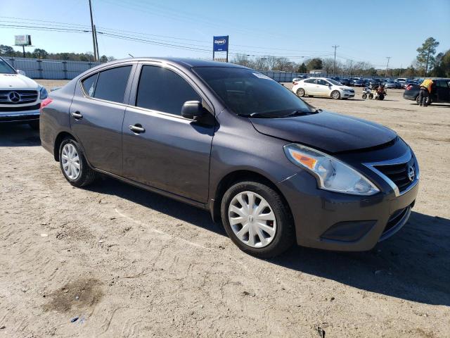 3N1CN7AP0FL959562 - 2015 NISSAN VERSA S GRAY photo 4