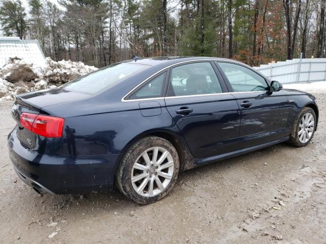WAUHGAFCXDN039884 - 2013 AUDI A6 PRESTIGE BLUE photo 3
