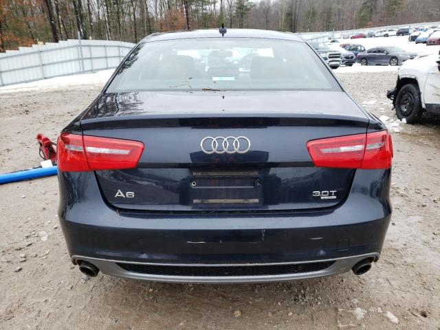 WAUHGAFCXDN039884 - 2013 AUDI A6 PRESTIGE BLUE photo 6