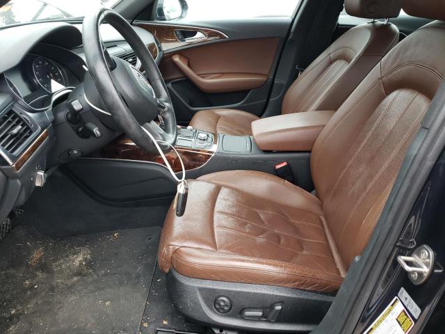 WAUHGAFCXDN039884 - 2013 AUDI A6 PRESTIGE BLUE photo 7