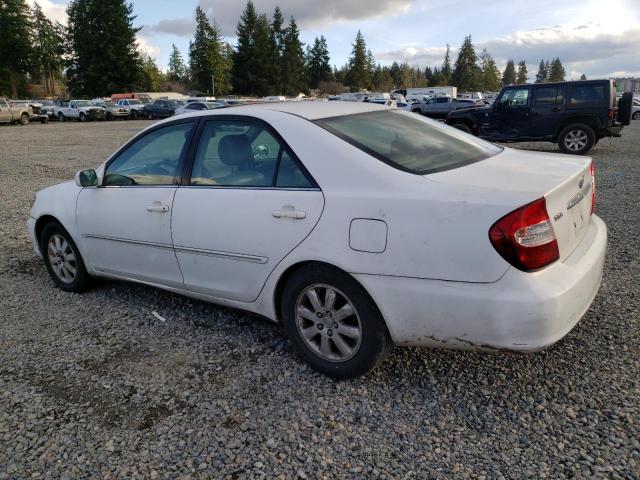 4T1BE30K03U255124 - 2003 TOYOTA CAMRY LE WHITE photo 2