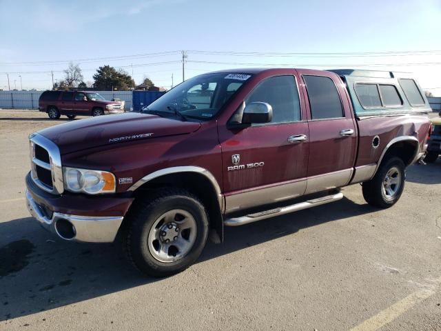 1D7HU18D03S303590 - 2003 DODGE RAM 1500 ST MAROON photo 1