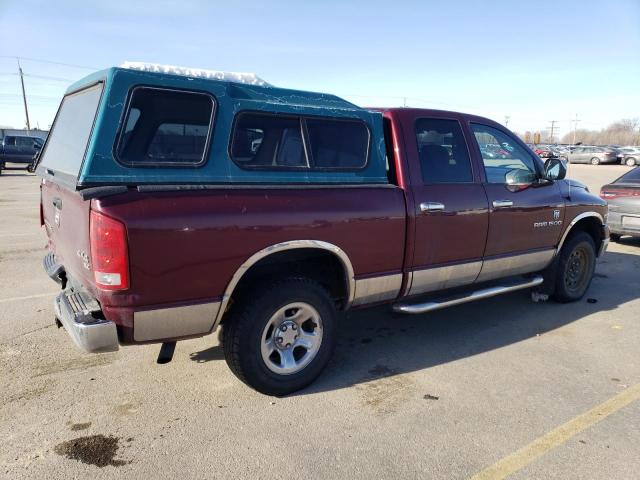 1D7HU18D03S303590 - 2003 DODGE RAM 1500 ST MAROON photo 3