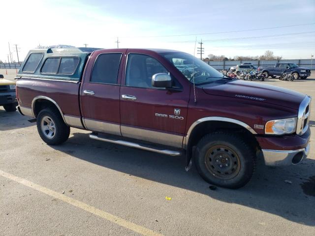 1D7HU18D03S303590 - 2003 DODGE RAM 1500 ST MAROON photo 4