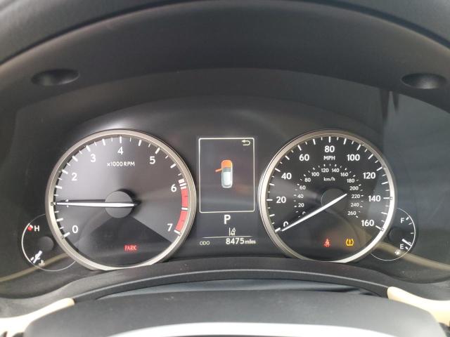 JTJGARBZ9M2183384 - 2021 LEXUS NX 300 BASE ნაცრისფერი ფოტო 9