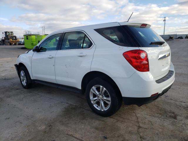 2GNALLEK1F1150839 - 2015 CHEVROLET EQUINOX L WHITE photo 2