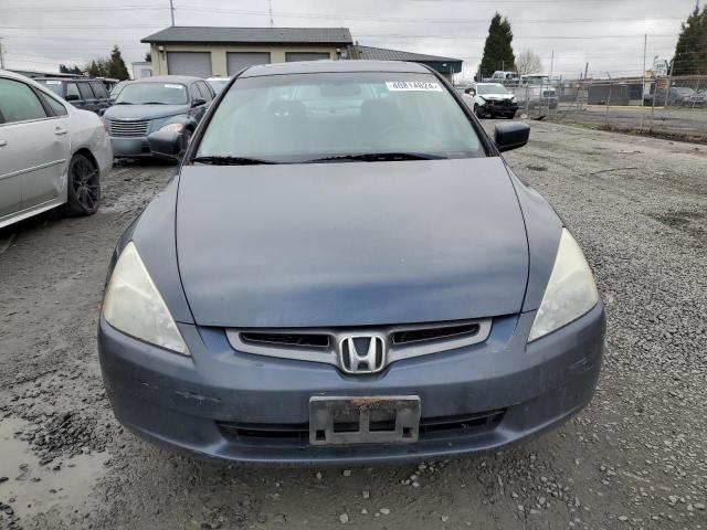 1HGCM66523A071174 - 2003 HONDA ACCORD EX BLUE photo 5