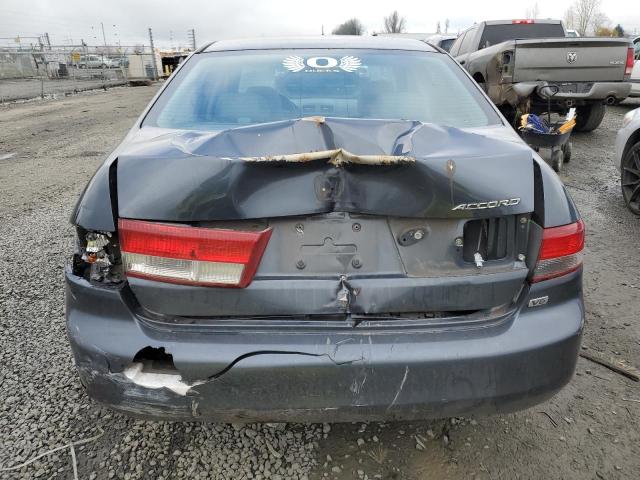 1HGCM66523A071174 - 2003 HONDA ACCORD EX BLUE photo 6