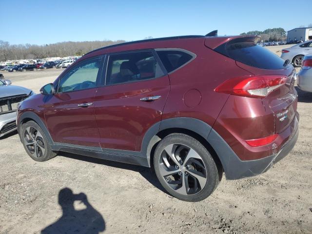 KM8J33A2XGU079642 - 2016 HYUNDAI TUCSON LIMITED RED photo 2