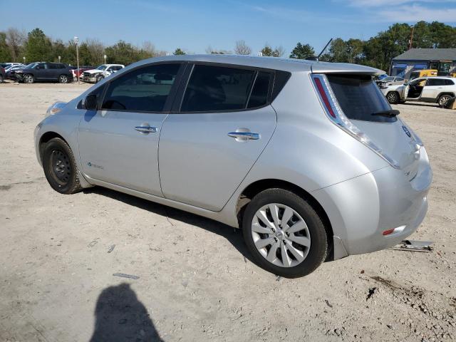 1N4AZ0CP7GC305917 - 2016 NISSAN LEAF S SILVER photo 2