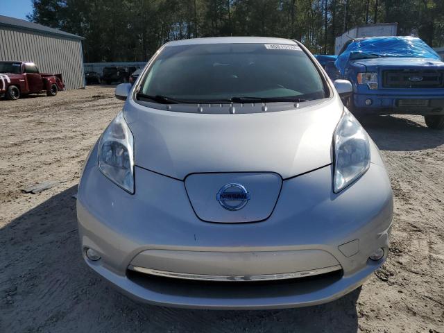 1N4AZ0CP7GC305917 - 2016 NISSAN LEAF S SILVER photo 5