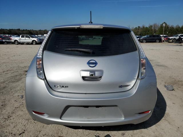 1N4AZ0CP7GC305917 - 2016 NISSAN LEAF S SILVER photo 6