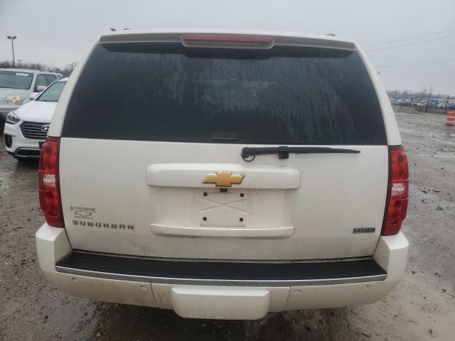 1GNSKKE7XCR258246 - 2012 CHEVROLET SUBURBAN K1500 LTZ WHITE photo 6