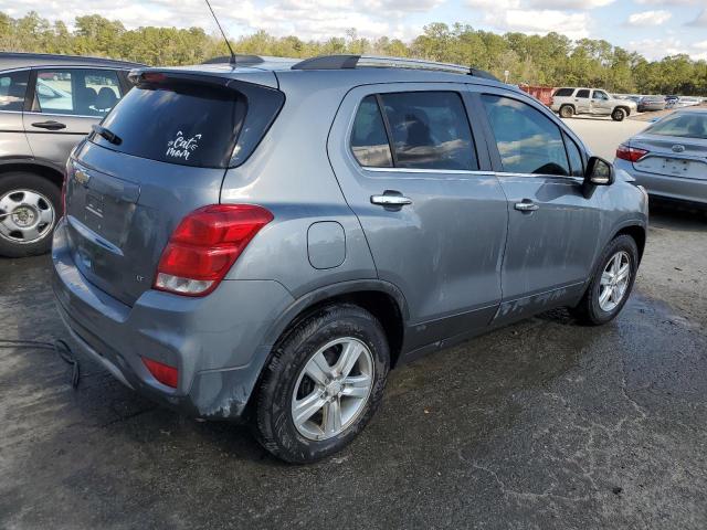 3GNCJLSB2LL281243 - 2020 CHEVROLET TRAX 1LT GRAY photo 3