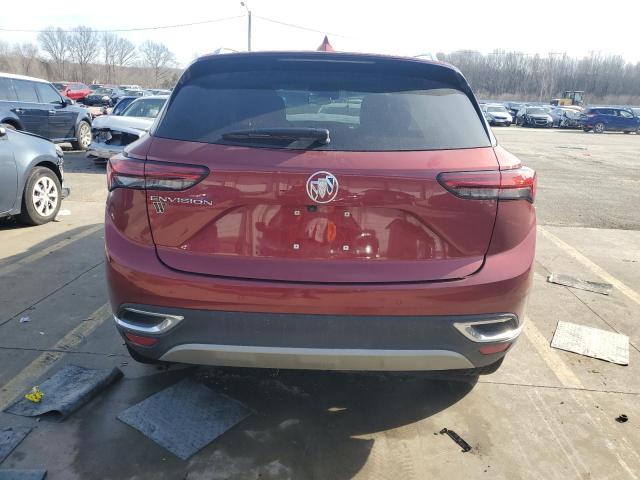 LRBFZNR48PD054974 - 2023 BUICK ENVISION ESSENCE BURGUNDY photo 6