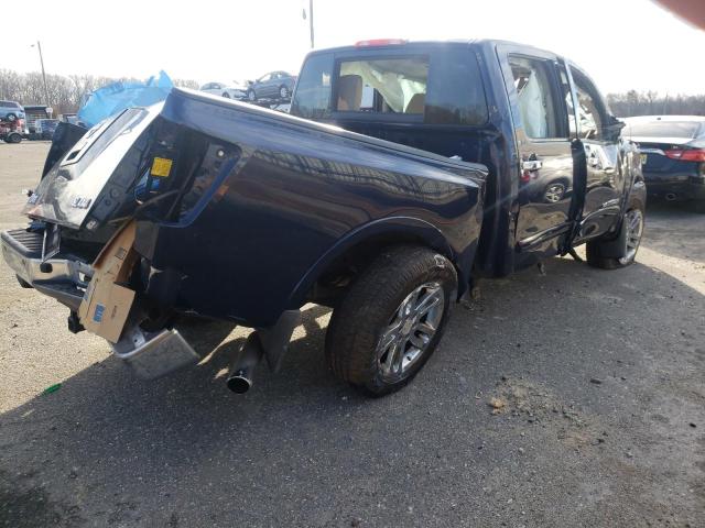 1N6AA0EC2CN310689 - 2012 NISSAN TITAN S BLUE photo 3