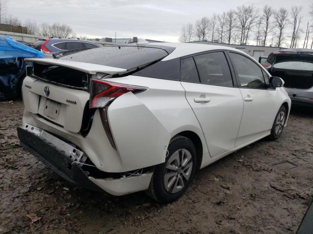 JTDKBRFU0J3063116 - 2018 TOYOTA PRIUS WHITE photo 3