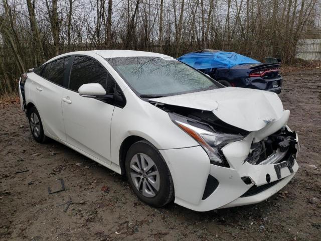 JTDKBRFU0J3063116 - 2018 TOYOTA PRIUS WHITE photo 4