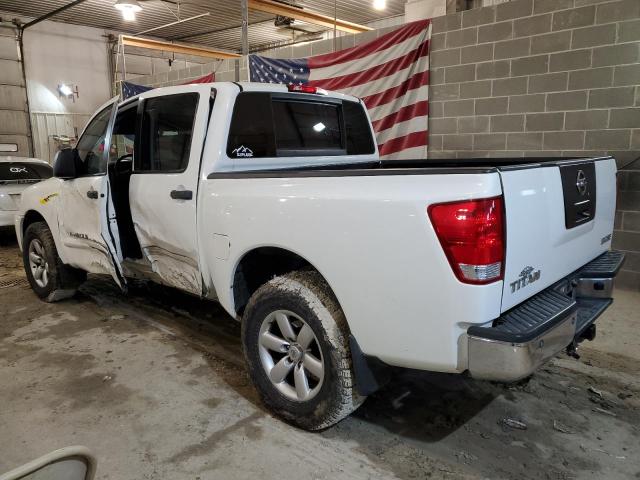 1N6AA07C39N308584 - 2009 NISSAN TITAN XE WHITE photo 2