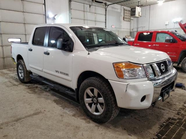 1N6AA07C39N308584 - 2009 NISSAN TITAN XE WHITE photo 4