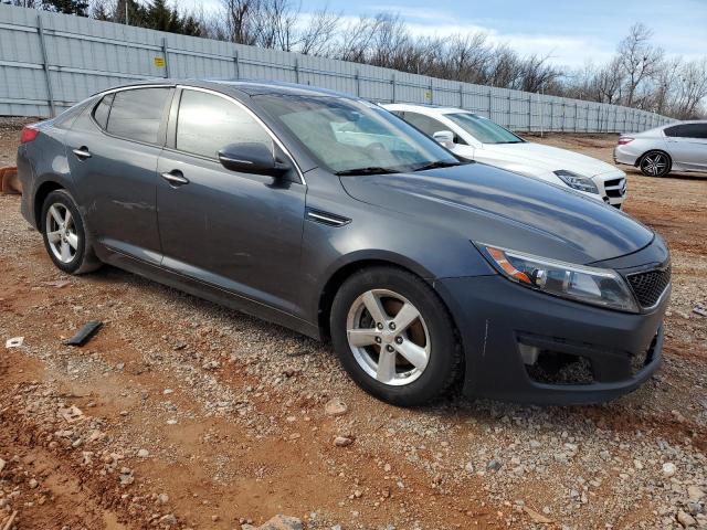 KNAGM4A71F5647747 - 2015 KIA OPTIMA LX GRAY photo 4