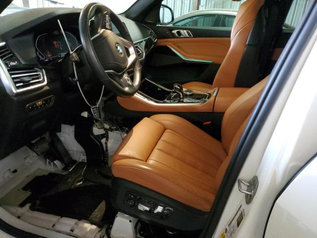 5UXCR6C58KLK83776 - 2019 BMW X5 XDRIVE40I WHITE photo 7