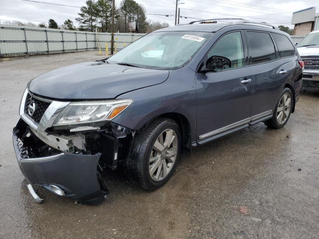 5N1AR2MN4EC682734 - 2014 NISSAN PATHFINDER S CHARCOAL photo 1