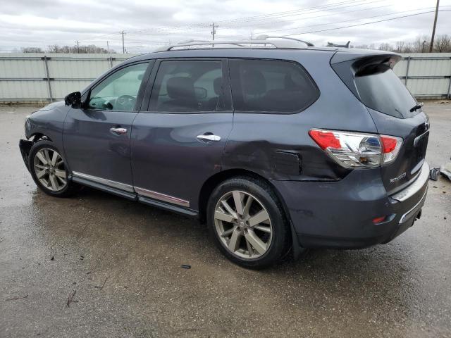 5N1AR2MN4EC682734 - 2014 NISSAN PATHFINDER S CHARCOAL photo 2