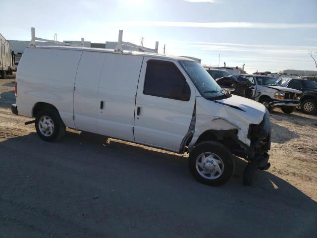 1FTNE1EW4EDA64083 - 2014 FORD ECONOLINE E150 VAN WHITE photo 4