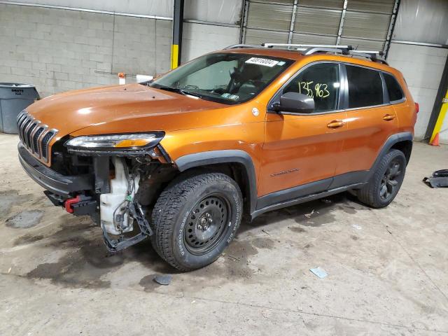 1C4PJMBS8FW703966 - 2015 JEEP CHEROKEE TRAILHAWK ნარინჯისფერი ფოტო 1