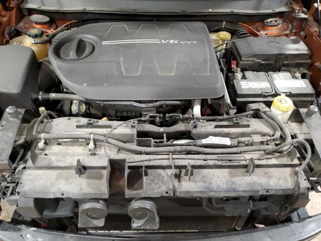 1C4PJMBS8FW703966 - 2015 JEEP CHEROKEE TRAILHAWK ნარინჯისფერი ფოტო 12