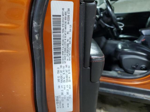 1C4PJMBS8FW703966 - 2015 JEEP CHEROKEE TRAILHAWK ნარინჯისფერი ფოტო 14