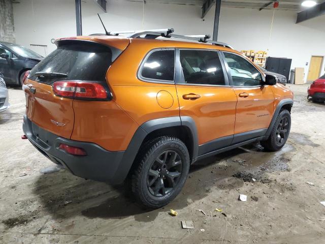 1C4PJMBS8FW703966 - 2015 JEEP CHEROKEE TRAILHAWK ნარინჯისფერი ფოტო 3