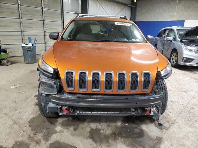 1C4PJMBS8FW703966 - 2015 JEEP CHEROKEE TRAILHAWK ნარინჯისფერი ფოტო 5