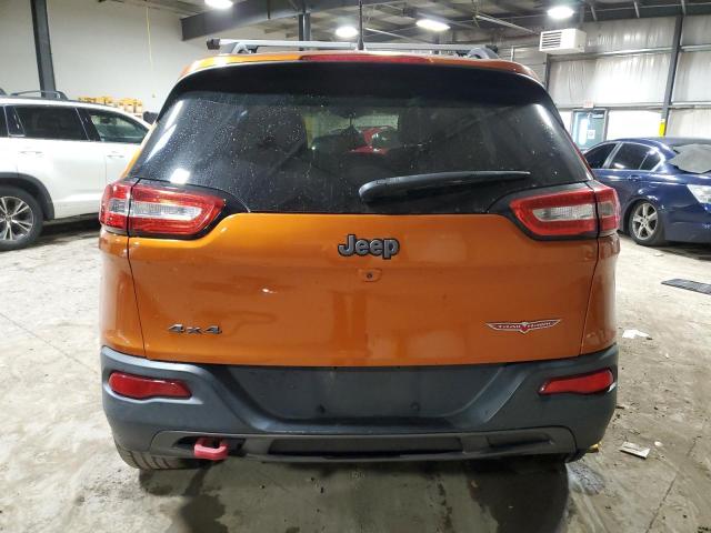 1C4PJMBS8FW703966 - 2015 JEEP CHEROKEE TRAILHAWK ნარინჯისფერი ფოტო 6