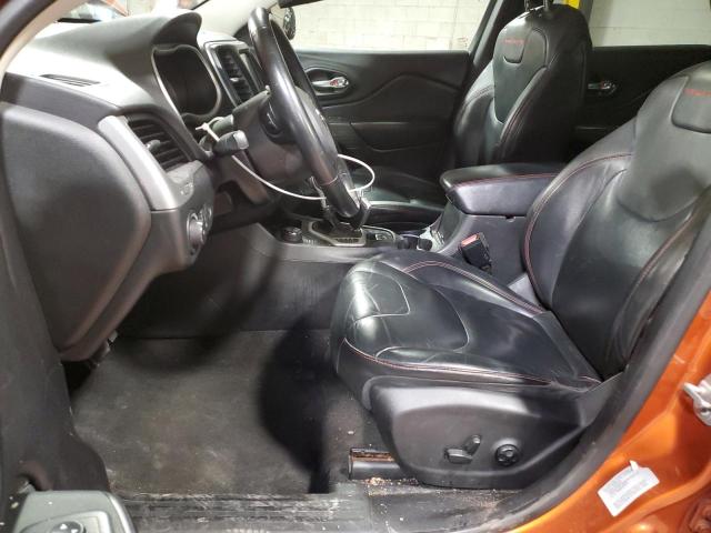 1C4PJMBS8FW703966 - 2015 JEEP CHEROKEE TRAILHAWK ნარინჯისფერი ფოტო 7