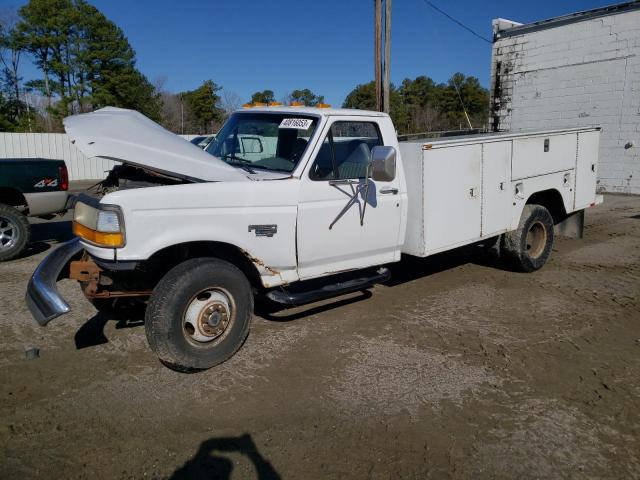 1FDKF38F8SEA61602 - 1995 FORD F350 WHITE photo 1