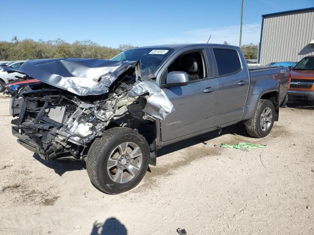 1GCGTDEN3J1233724 - 2018 CHEVROLET COLORADO Z71 GRAY photo 1