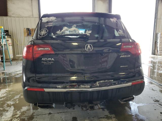 2HNYD2H44BH537165 - 2011 ACURA MDX TECHNOLOGY BLACK photo 6