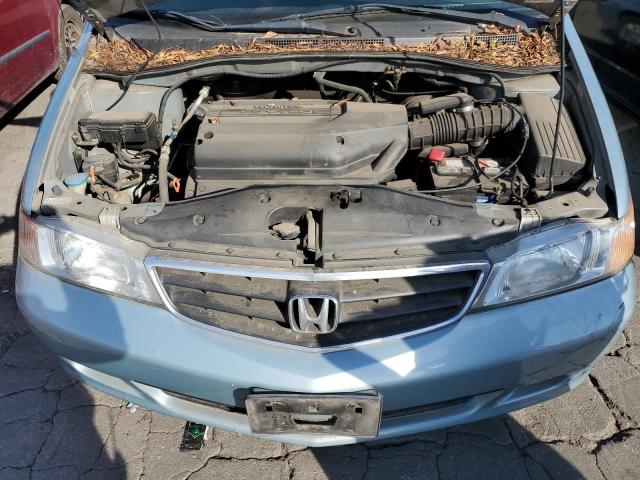 5FNRL18693B086931 - 2003 HONDA ODYSSEY EX BLUE photo 12