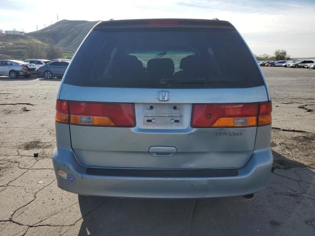 5FNRL18693B086931 - 2003 HONDA ODYSSEY EX BLUE photo 6