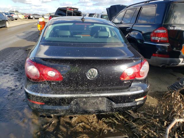 WVWHP7AN5BE728940 - 2011 VOLKSWAGEN CC LUXURY BLACK photo 6