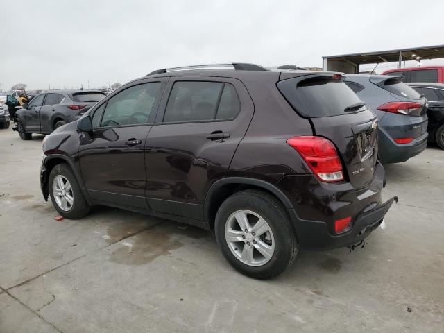 KL7CJPSM1MB365880 - 2021 CHEVROLET TRAX 1LT BURGUNDY photo 2