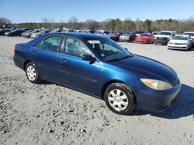 4T1BE32K02U576429 - 2002 TOYOTA CAMRY LE BLUE photo 4