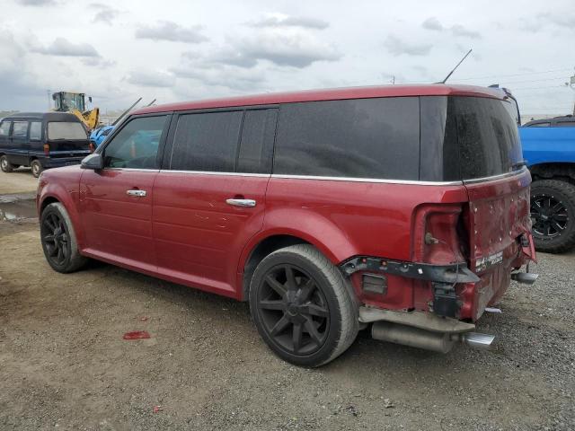 2FMGK5D87DBD33866 - 2013 FORD FLEX LIMITED RED photo 2