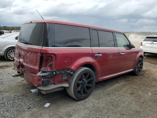 2FMGK5D87DBD33866 - 2013 FORD FLEX LIMITED RED photo 3