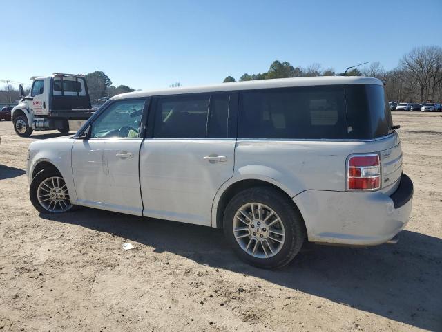 2FMGK5C81DBD29037 - 2013 FORD FLEX SEL WHITE photo 2