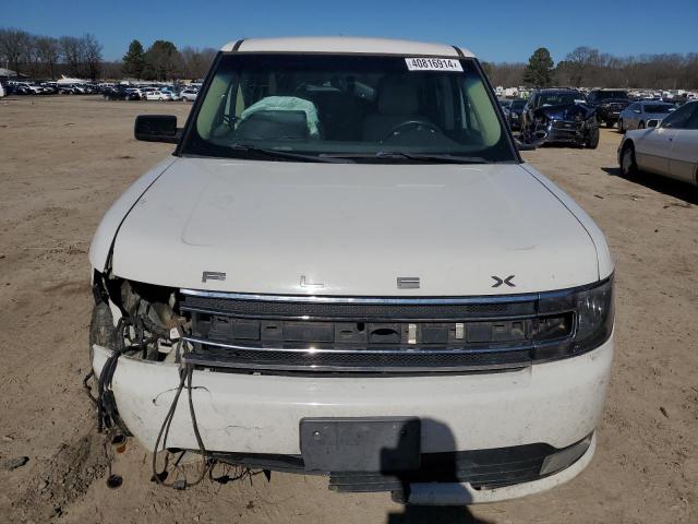 2FMGK5C81DBD29037 - 2013 FORD FLEX SEL WHITE photo 5