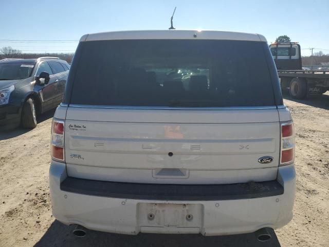 2FMGK5C81DBD29037 - 2013 FORD FLEX SEL WHITE photo 6