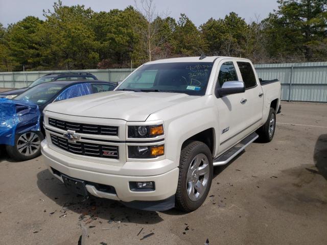 3GCUKSEC9FG367901 - 2015 CHEVROLET SILVERADO K1500 LTZ WHITE photo 2